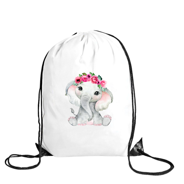 Polyester - Elephant Flowers image
