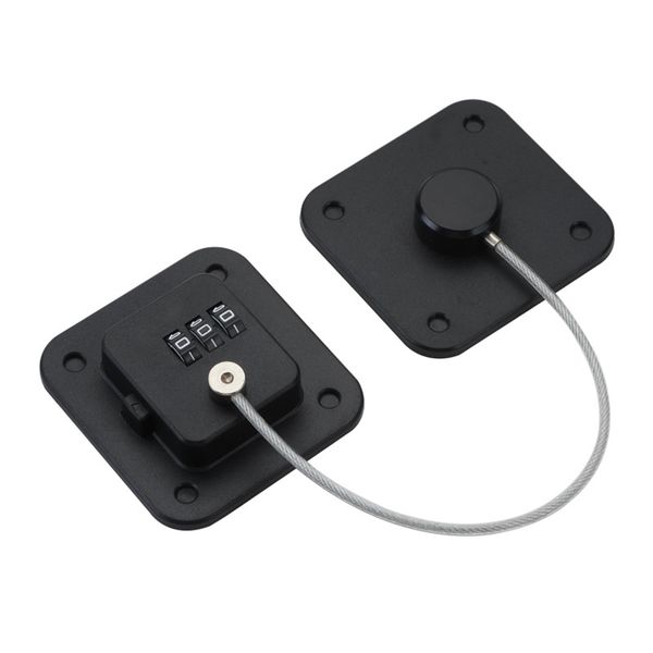 3 Digits Coded Combination Fridge Lock for Drawer Window Cabinet