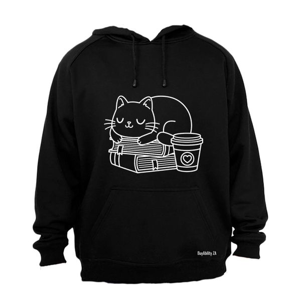 Nap Cat - Ladies - Hoodie - Grey
