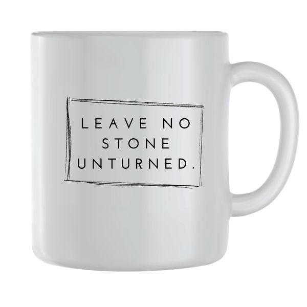 Unturned Coffee Mugs for Men Women Motivational Sayings Graphic Cup Gift244