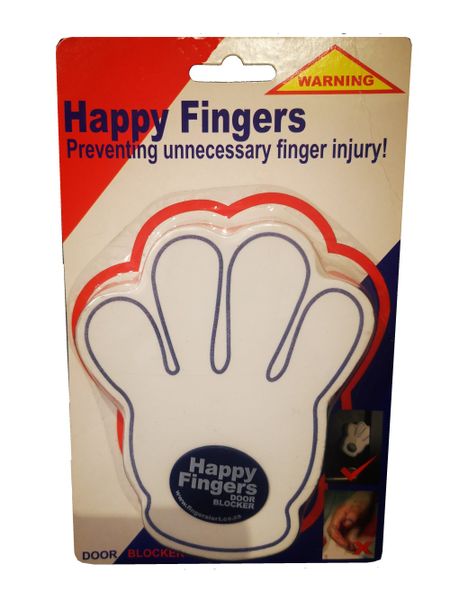 Happy Fingers 2 Pack - Door Blocker To Protect Fingers From Slams