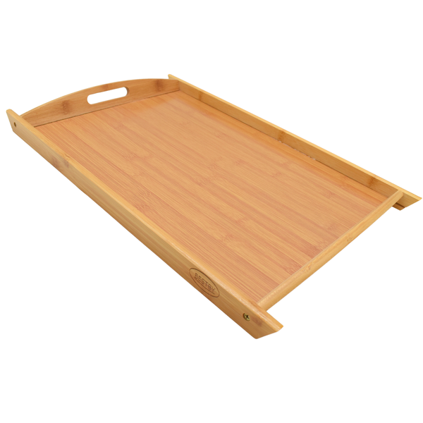 Bestby - Bamboo Serving Tray with Handles