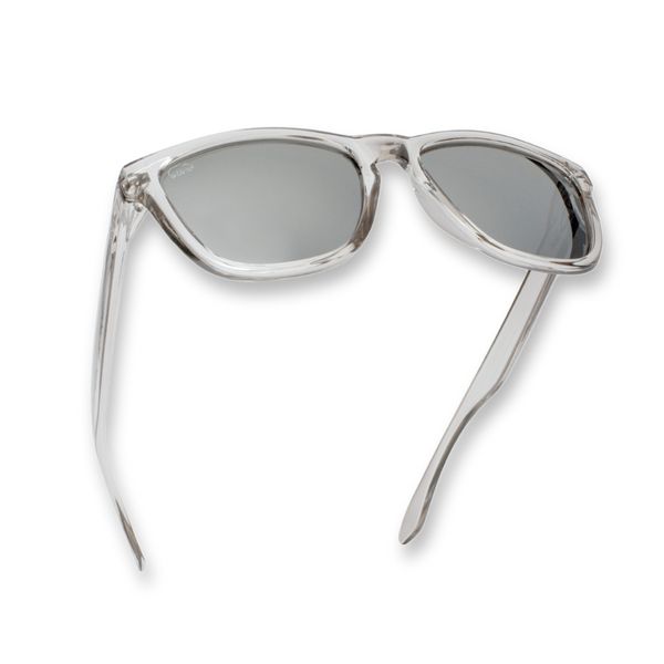 Wombat Stroke Mirrored Polarised Sunglasses - Silver