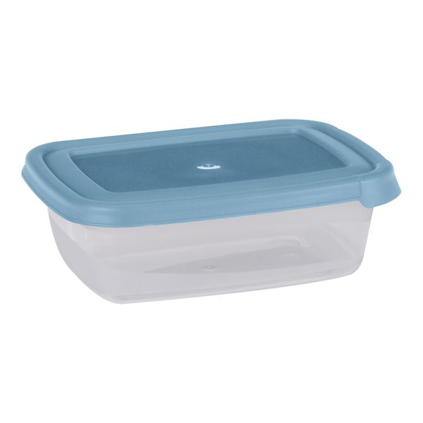 Set of 3 600ml Reusable Food Storage Containers Blue