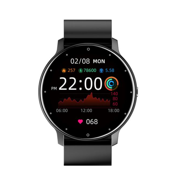 Touch Smartwatch - Fitness Tracker with Heart Rate Monitor - Android &amp; iOS