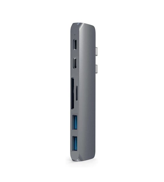 USB C Hub Adapter, USBC Dongle 7 in 1, Compatible With MacBook Pro/Air