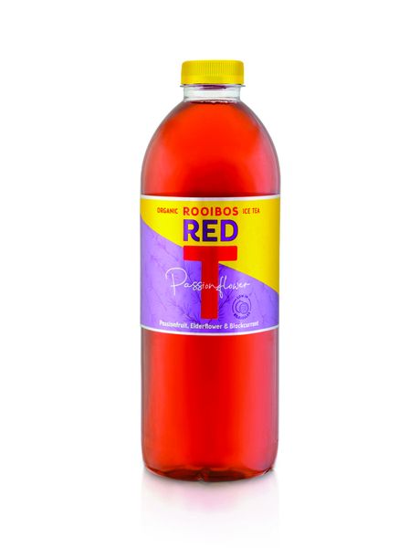 Red T - Organic Rooibos Ice Tea - Passionflower - 6 x 1.5L