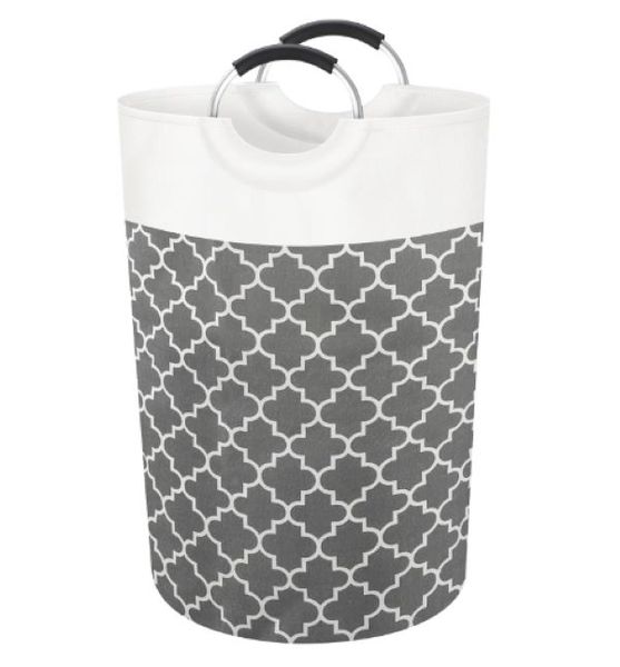 Royal Empire 82L Collapsible Waterproof Laundry Basket with Padded Handles