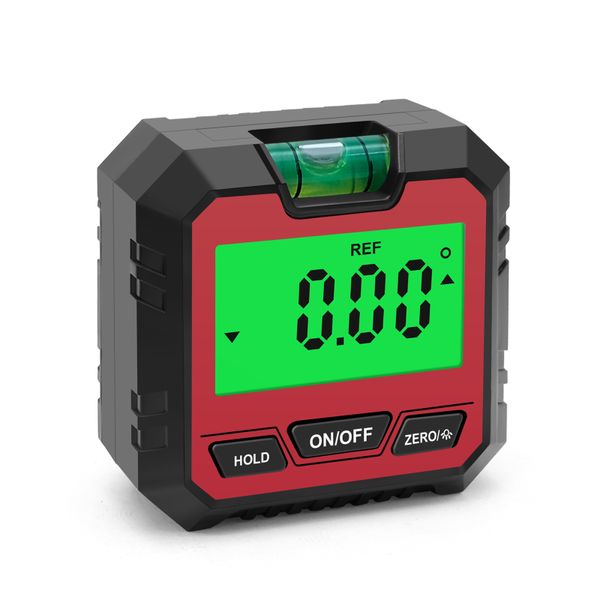 Pro Digital Angle Gauge | 4×90 +2×180 | 0.2 Precision ABS Magnetic Base