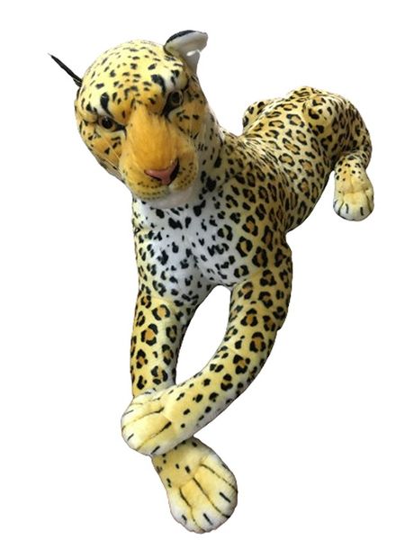 Large Stuffed Leopard Soft Toy 135cm