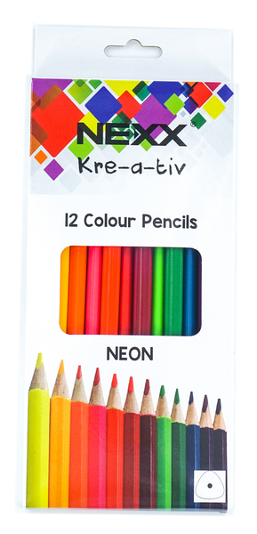 NEXX Kre-A-Tiv Neon Colour Pencils