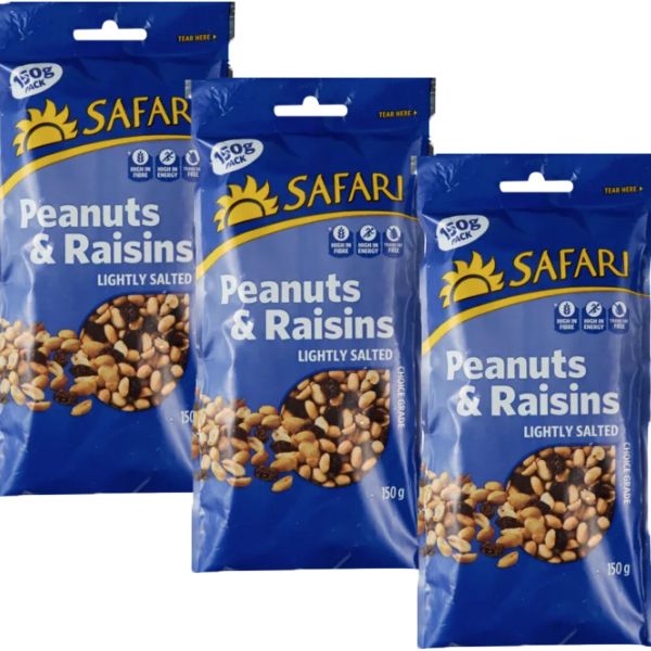 Calories In Peanuts And Raisins