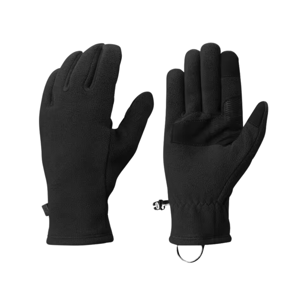 Forclaz Adult Mountain Trekking Fleece Gloves - MT500 Black