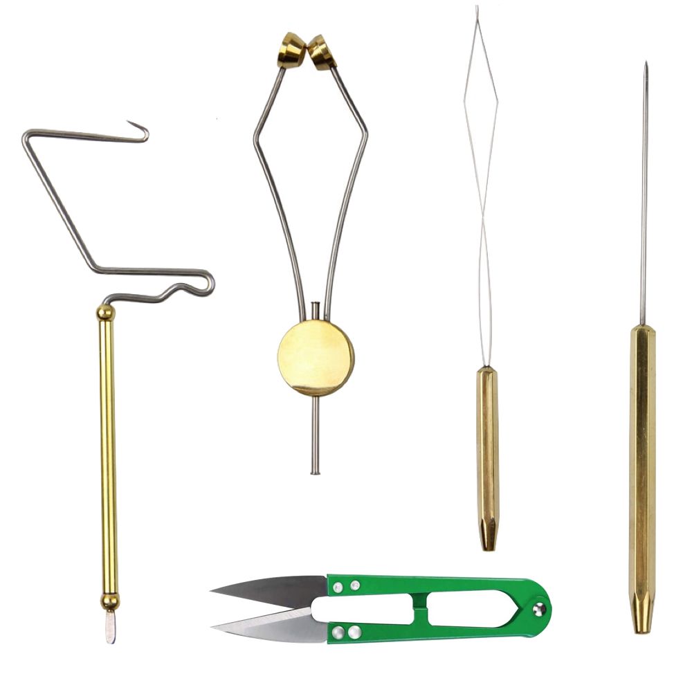 Camping fishing fly making tool set of 5 shop today get it tomorrow