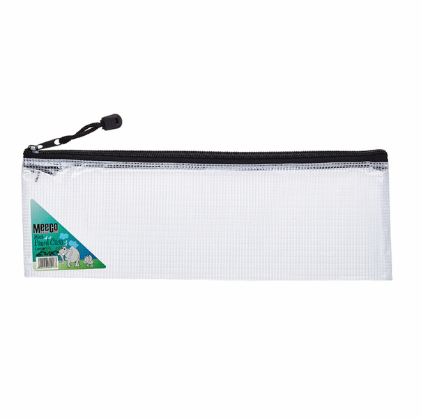Meeco Mesh Assorted Pencil Bag - Large