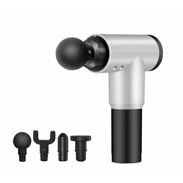 Muscle Pain Relief Fascial Gun Massager With 4 Massage Tips HD-61