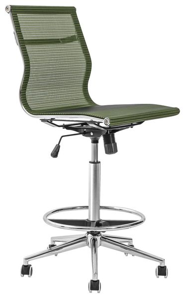 Netting Draughtsman Office Chair-Green