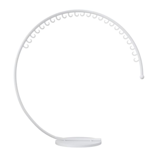 Decor Home Landing Round Metal Clothing Rack Display -1.5m White