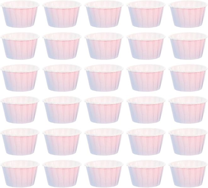 50pcs Purple Gradient Cupcake Small Muffin Paper Baking Cups