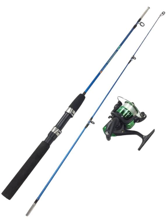 Kids Blue Fishing Rod and Reel Combo 140cm | Shop Today. Get it ...