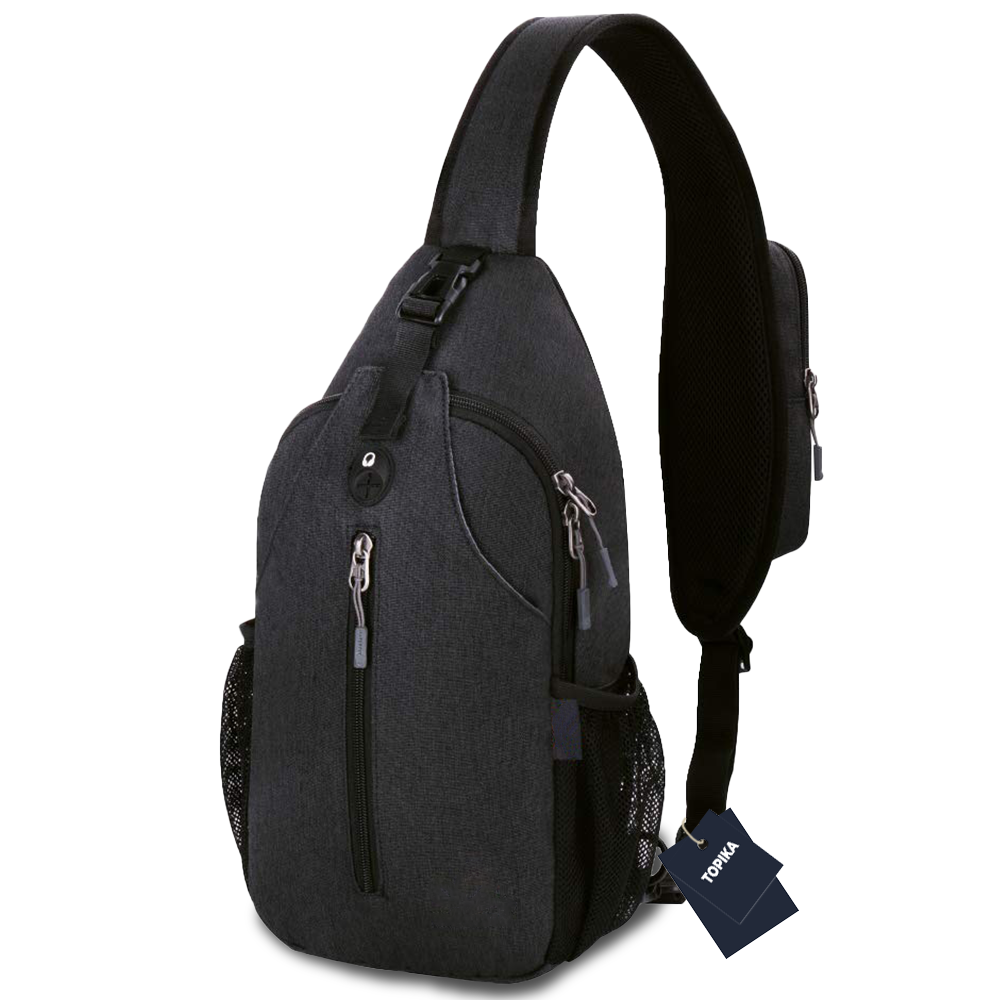 Topika - Crossbody Sling Bag Backpack Travel Chest Bag for Hiking & Day Use