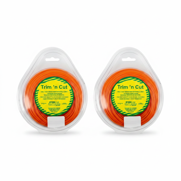 Trim 'n Cut 2.0mm x 100m Trimmer Line Donut - Orange - 2 Pack