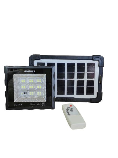 Gdtimes 50w Solar Flood Light Gd-755