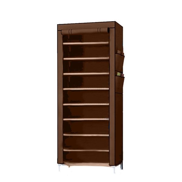 9-Tier Covered Shoe Rack