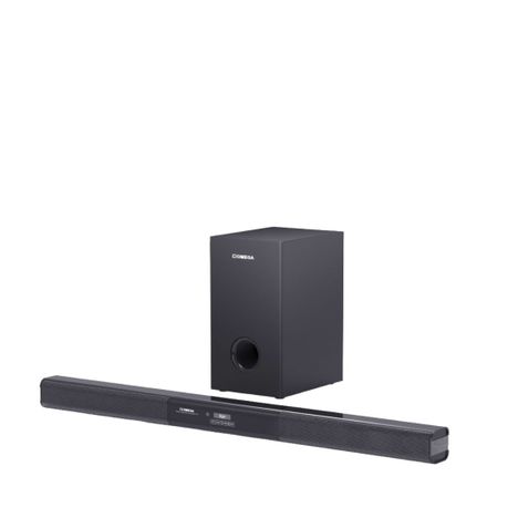 Omega 2.1 60W PureVibe Series Soundbar & Wired Subwoofer HDMI/BT/USB 101Y Image