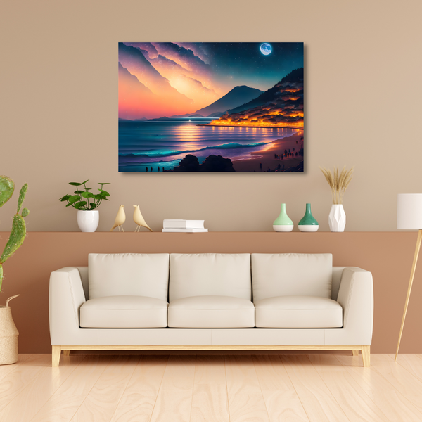 Canvas Wall Art - Majestic Skies