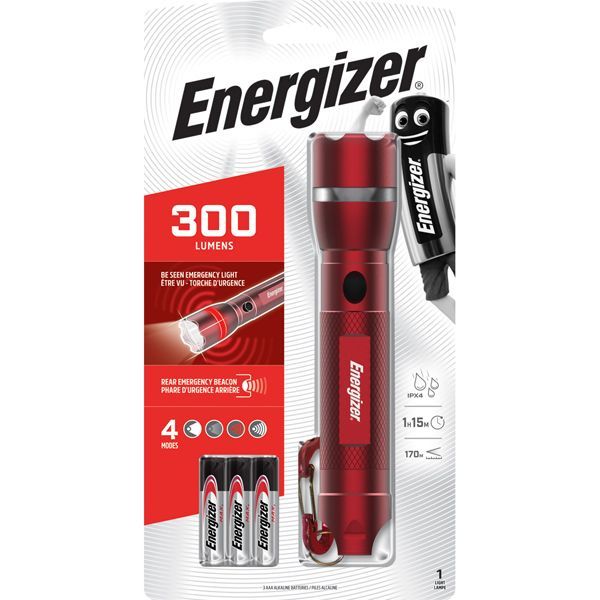 Energizer Beacon Emergency Metal Light incl. 3x AAA