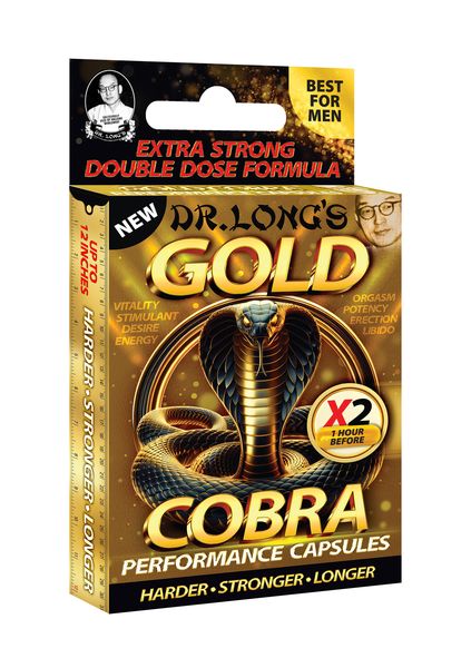 Dr Long's Gold Cobra Capsules