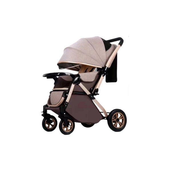 Belecoo Reversible Travel System Stroller -Brown