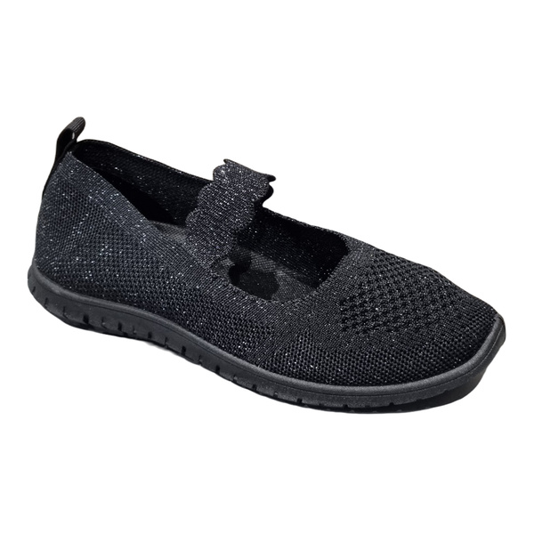 Soft Style by Hush Puppies Nan MJ Lurex Black