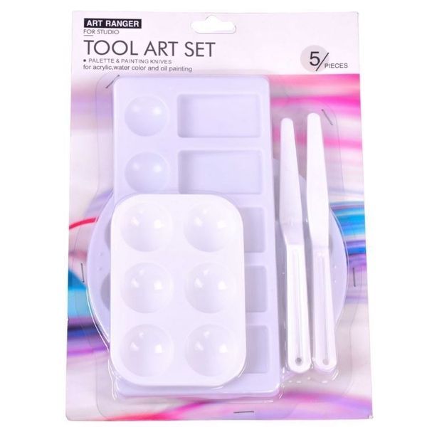 Art Rangers Palette &amp; Knife Set 5pc