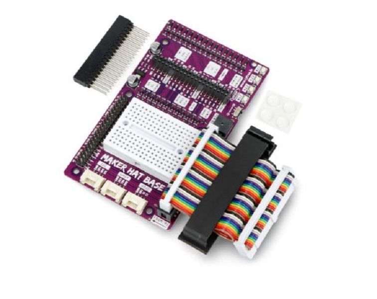 Cytron Maker Hat Base Education Kit, HAT &amp; GPIO Extension