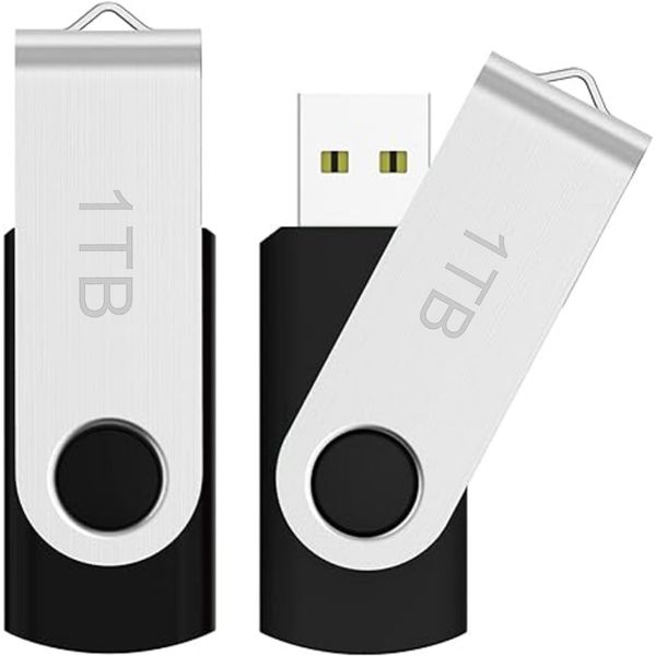 USB Flash Drive 1TB/1000GB ,Rotatable Design,Ideal for Storing Data