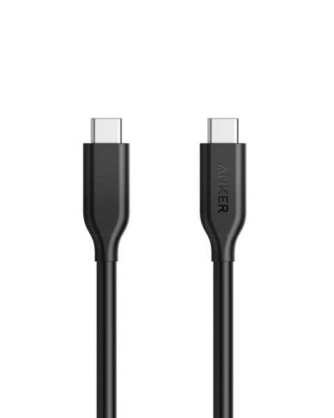 Anker PowerLine III USB-C to USB-C 2.0 Cable (0.9m) 3ft Black