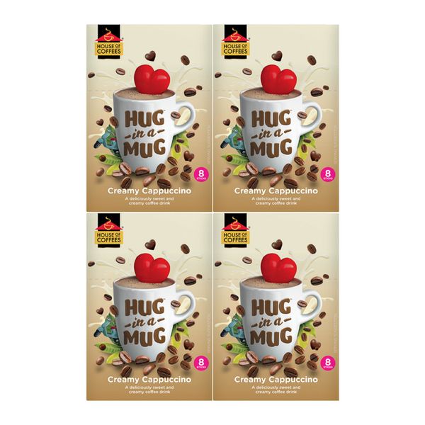 Hug In a Mug Creamy Cappuccino - 4 x 24g 8s