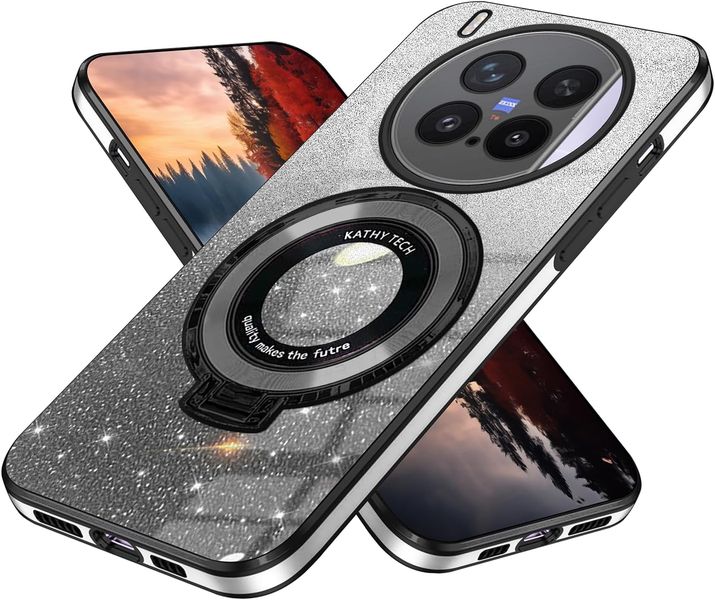 Magnetic Glitter Phone Case Compatible With Vivo X300 Pro