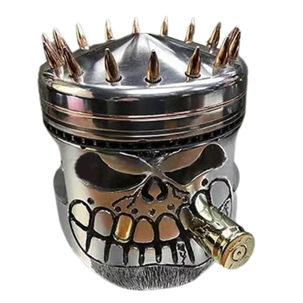 Resin Carved Skeleton Sculpture Ornament Cosplay Halloween Figurine C
