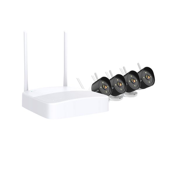 Tenda K4W-3TC V2.0 4-Channel Wireless HD Video Security Kit