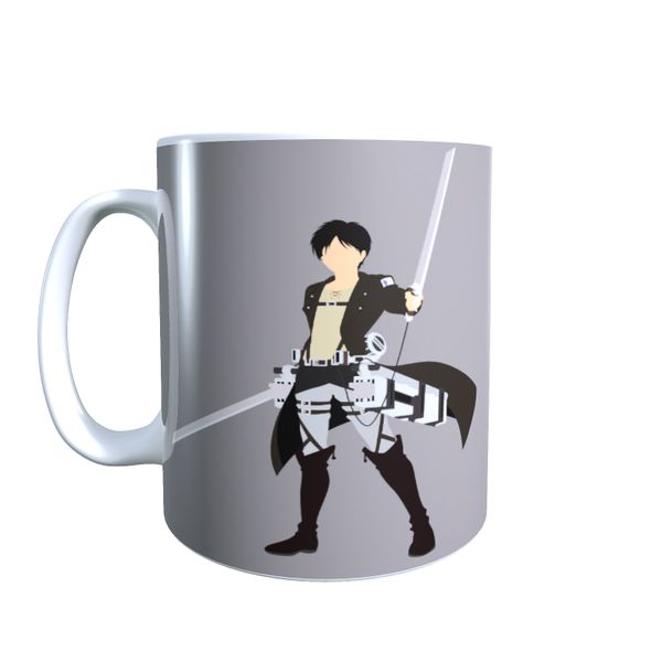 Eren Attack Pose - Attack on Titan Coffee Mug