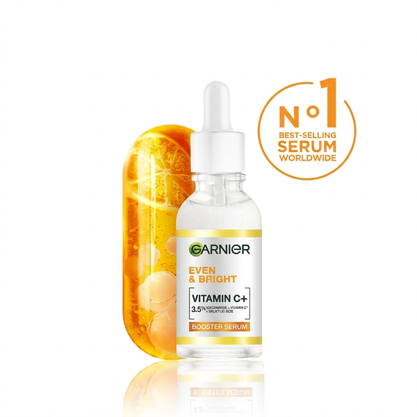 Garnier Even &amp; Bright Vitamin C+ Serum 30ml