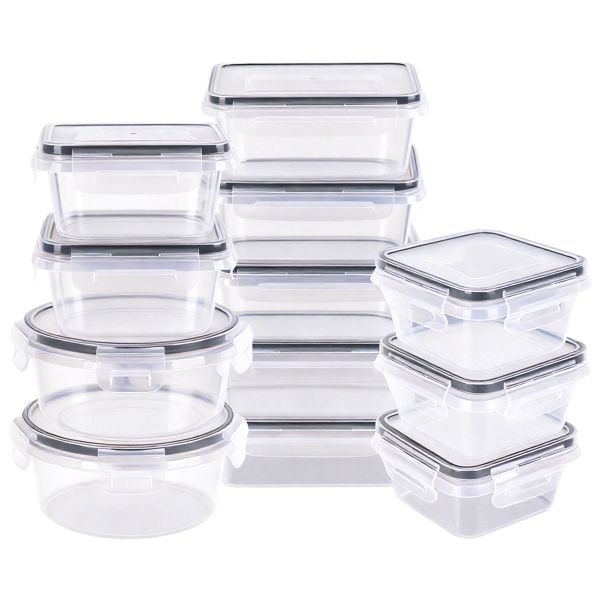 12 Pack Leak-Proof Food Storage Containers with Airtight Lids