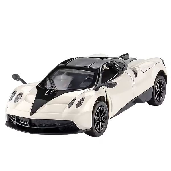 Metal Model Toy Car - Rear Pull-Back Racing Car, Die-Cast Collectible Gift
