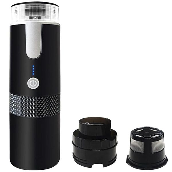 Portable Coffee Maker Mini Electric Espresso Machine for Outdoor Camping