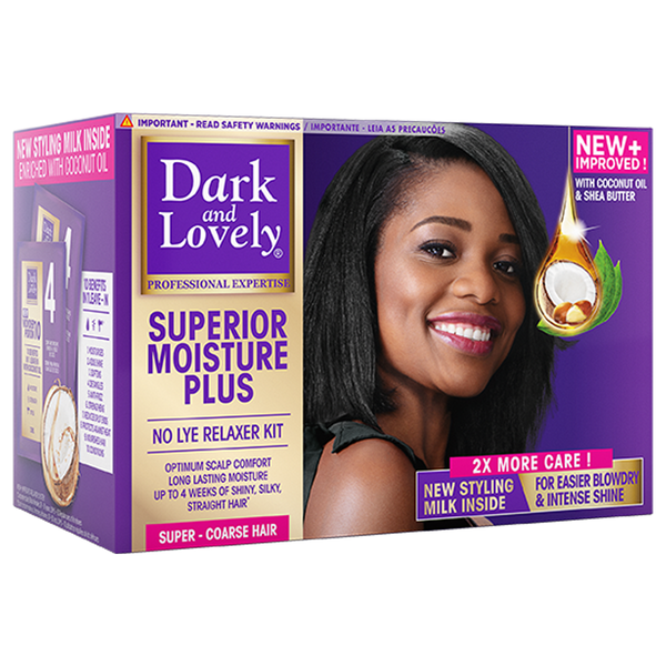 Dark and Lovely - Superior Moisture Plus Relaxer Kit for Coarse Hair