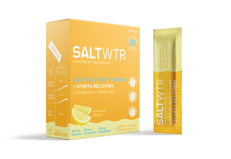 SaltWTR 20's, Lemonade - Sugar-free Electrolytes - Sports Recovery