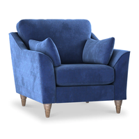 Chery Velvet 1 Seater Sofa